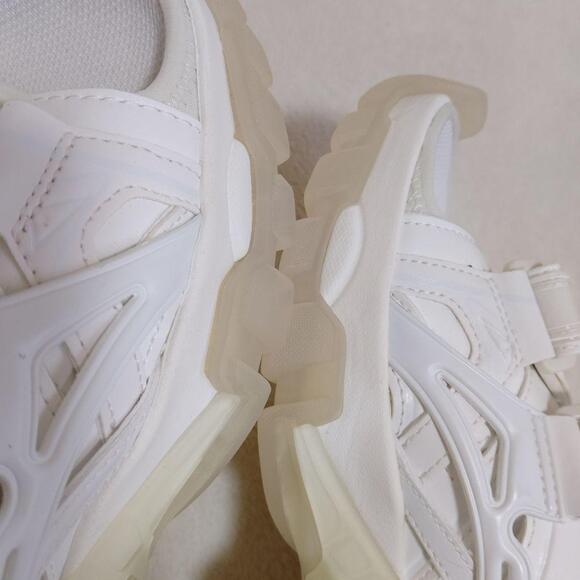 Balenciaga Track Sandals White 24cm (9.45in) - Picture 15 of 16